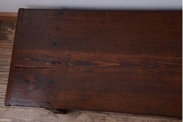 アンティーク家具　和製アンティーク　天板一枚板!古い木の大きな裁ち板(2)