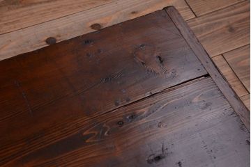 アンティーク家具　和製アンティーク　天板一枚板!古い木の大きな裁ち板(2)