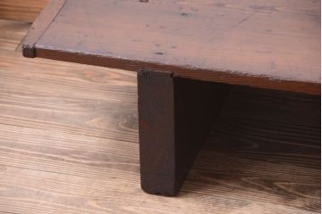 アンティーク家具　和製アンティーク　天板一枚板!古い木の大きな裁ち板(2)