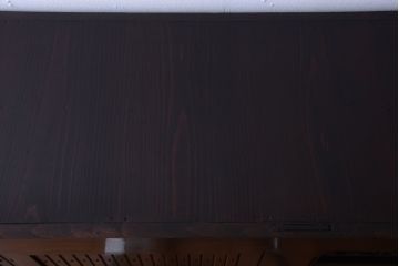 アンティーク家具　古民具・骨董　明治期　重厚な鉄脚付き!六尺水屋箪笥サイドボード(2)