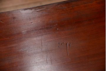 アンティーク家具　和製アンティーク　前面欅玉杢材!時代箪笥ローボード