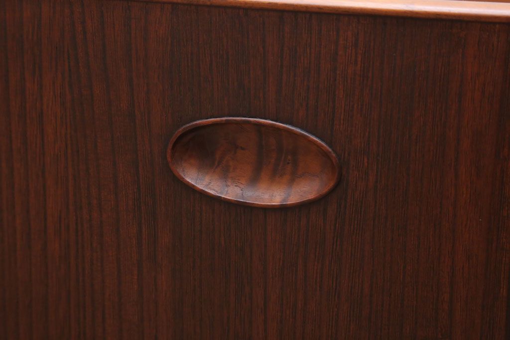 アンティーク雑貨　古民具・骨董　古い桐材・銅おとしの上品なアンティーク角火鉢(1)