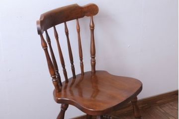 中古　飛騨産業　キツツキ　スティックバックチェア
