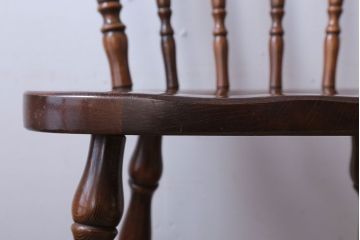 中古　飛騨産業　キツツキ　スティックバックチェア