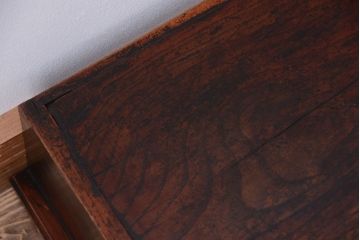 アンティーク家具　和製アンティーク　古い木の小振りな置床(置き床)