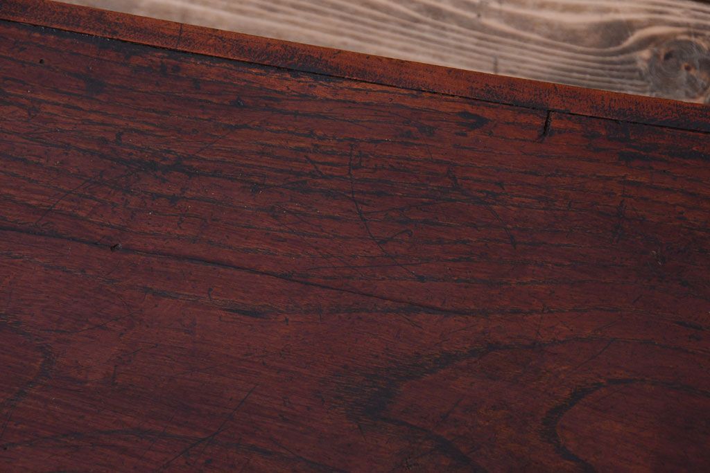 アンティーク家具　和製アンティーク　古い木の小振りな置床(置き床)