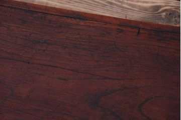 アンティーク家具　和製アンティーク　古い木の小振りな置床(置き床)