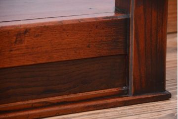 アンティーク家具　和製アンティーク　古い木の小振りな置床(置き床)