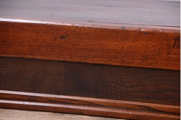 アンティーク家具　和製アンティーク　古い木の小振りな置床(置き床)