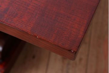 アンティーク家具　和製アンティーク　総栗材!特大サイズの厚手文机