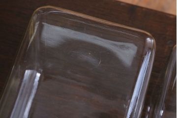アンティーク雑貨　昭和レトロ　古い駄菓子屋のガラス瓶(ビン)2個セット(3)