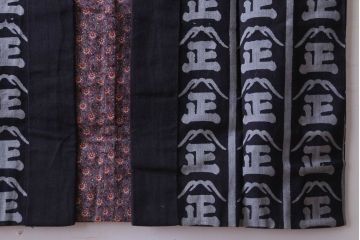 アンティーク雑貨　アンティーク　古い酒屋の木綿半纏(藍染)