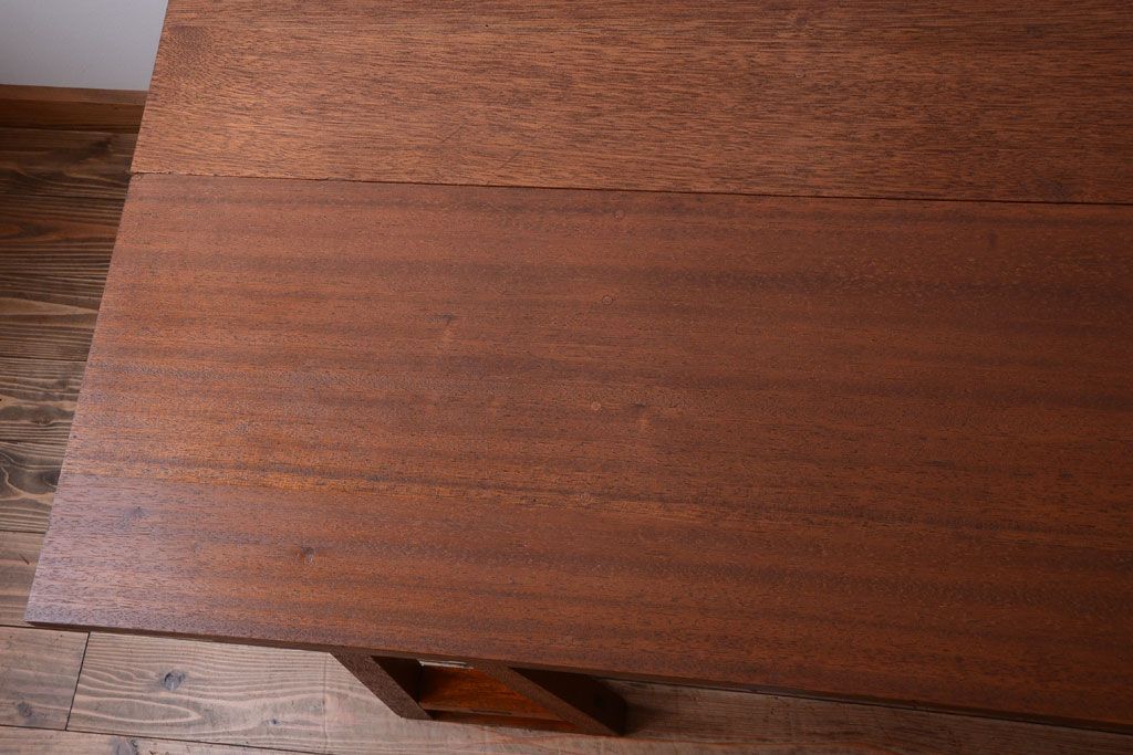 アンティーク家具　和製アンティーク　古い木の組み立て式陳列棚(テーブル)