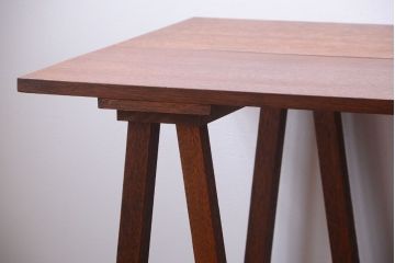 アンティーク家具　和製アンティーク　古い木の組み立て式陳列棚(テーブル)