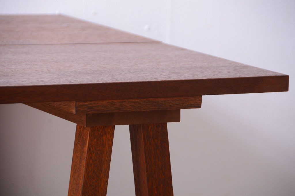 アンティーク家具　和製アンティーク　古い木の組み立て式陳列棚(テーブル)