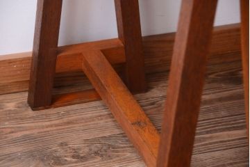 アンティーク家具　和製アンティーク　古い木の組み立て式陳列棚(テーブル)