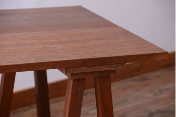 アンティーク家具　和製アンティーク　古い木の組み立て式陳列棚(テーブル)