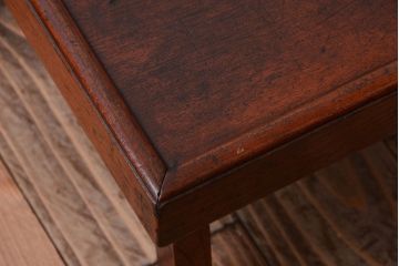 アンティーク家具　和製アンティーク　古い木の小さなアンティークちゃぶ台(座卓)