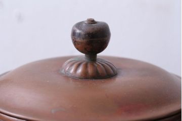 アンティーク雑貨　アンティーク　古い銅瓶(彫金・湯沸・薬缶)