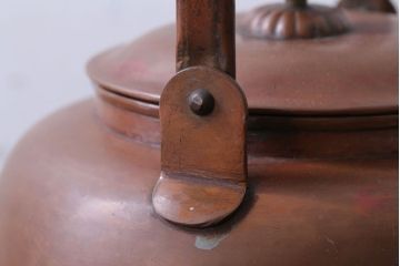 アンティーク雑貨　アンティーク　古い銅瓶(彫金・湯沸・薬缶)