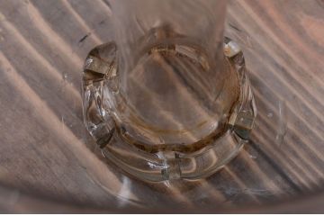 アンティーク雑貨　和製アンティーク　レトロ　大きなガラス鉢(金魚鉢・飾り鉢)