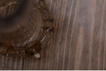 アンティーク雑貨　和製アンティーク　レトロ　大きなガラス鉢(金魚鉢・飾り鉢)