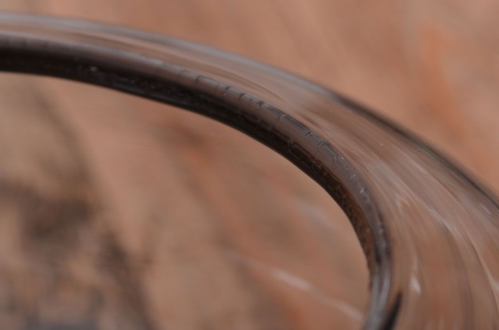 アンティーク雑貨　和製アンティーク　レトロ　大きなガラス鉢(金魚鉢・飾り鉢)