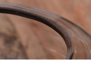 アンティーク雑貨　和製アンティーク　レトロ　大きなガラス鉢(金魚鉢・飾り鉢)