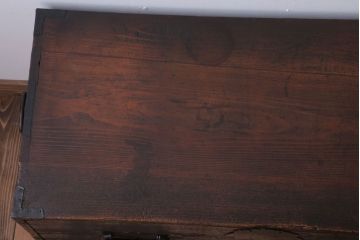 アンティーク家具　古民具・骨董　明治〜大正期　アンティーク時代箪笥ローボード(衣装箪笥)
