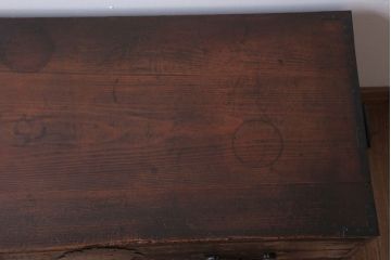 アンティーク家具　古民具・骨董　明治〜大正期　アンティーク時代箪笥ローボード(衣装箪笥)