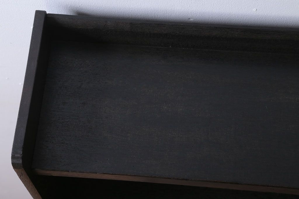 レトロ家具　昭和レトロ　シンプルな本棚(飾り棚・ブックシェルフ)