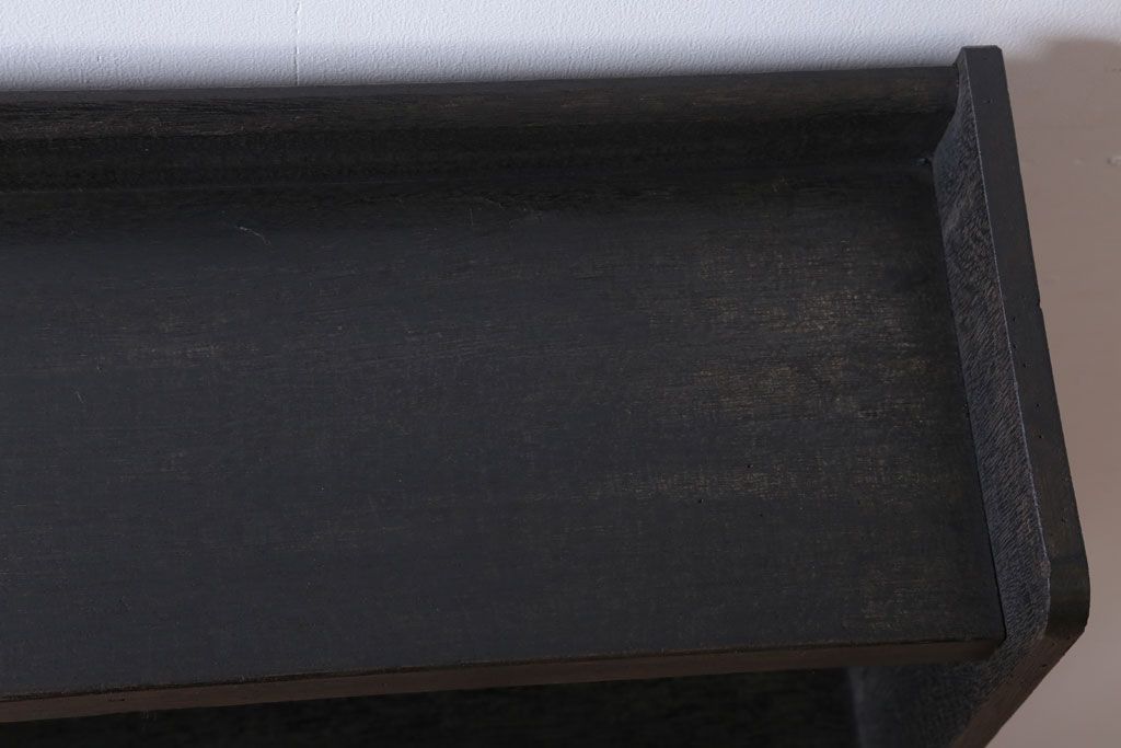 レトロ家具　昭和レトロ　シンプルな本棚(飾り棚・ブックシェルフ)