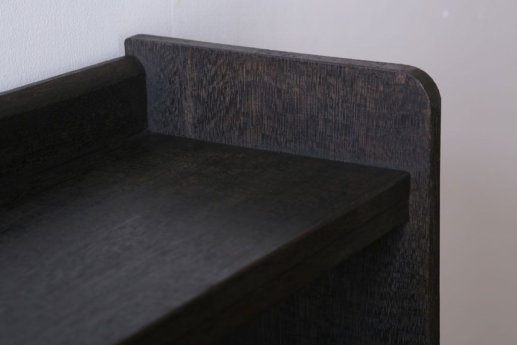 レトロ家具　昭和レトロ　シンプルな本棚(飾り棚・ブックシェルフ)