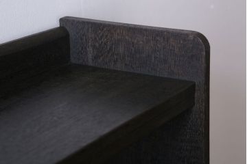 レトロ家具　昭和レトロ　シンプルな本棚(飾り棚・ブックシェルフ)