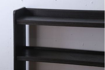 レトロ家具　昭和レトロ　シンプルな本棚(飾り棚・ブックシェルフ)