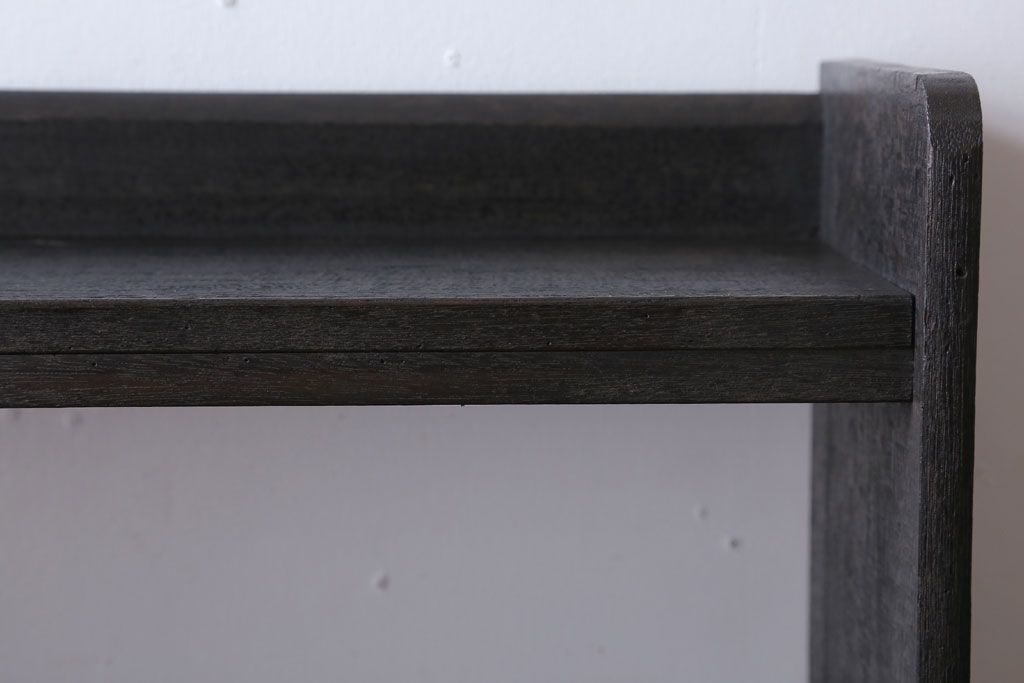 レトロ家具　昭和レトロ　シンプルな本棚(飾り棚・ブックシェルフ)