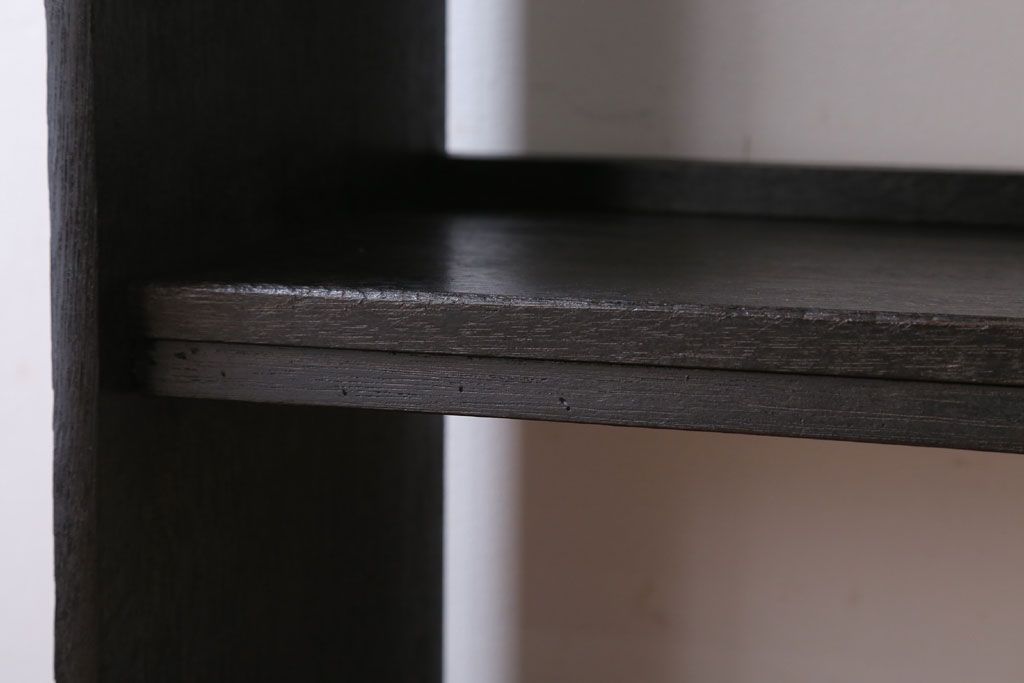 レトロ家具　昭和レトロ　シンプルな本棚(飾り棚・ブックシェルフ)