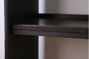 レトロ家具　昭和レトロ　シンプルな本棚(飾り棚・ブックシェルフ)