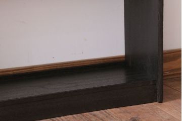 レトロ家具　昭和レトロ　シンプルな本棚(飾り棚・ブックシェルフ)