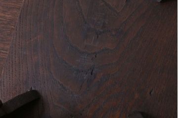 アンティーク雑貨　和製アンティーク　古い木製の小さな花台(飾り台)