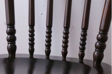 松本民芸家具　ビンテージ品　16型　スピンドルチェア(1)
