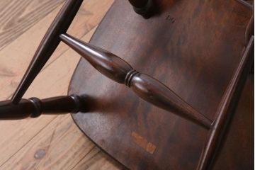 松本民芸家具　ビンテージ品　16型　スピンドルチェア(1)