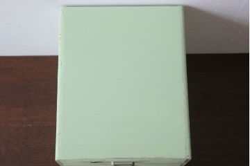アンティーク家具　アンティークペイント　小ぶりでかわいい小引き出し