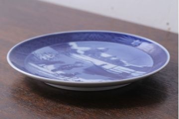 アンティーク雑貨　中古　ROYAL COPENHAGEN(ロイヤルコペンハーゲン)　イヤープレート　1998年