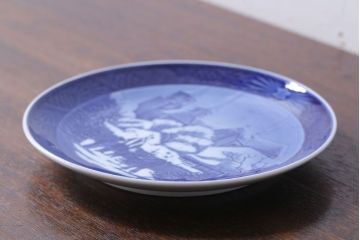 アンティーク雑貨　中古　ROYAL COPENHAGEN(ロイヤルコペンハーゲン)　イヤープレート　1997年