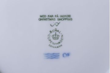 アンティーク雑貨　中古　ROYAL COPENHAGEN(ロイヤルコペンハーゲン)　イヤープレート　1994年