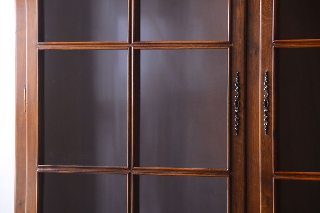 中古　VAROSA VALENTI(バロッサ バレンティ)　ライト付き特大キャビネット(カップボード)