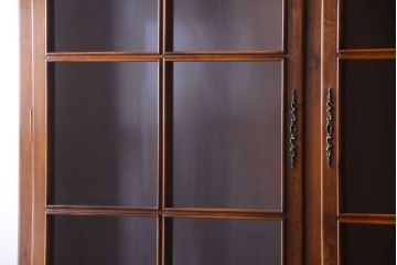 中古　VAROSA VALENTI(バロッサ バレンティ)　ライト付き特大キャビネット(カップボード)