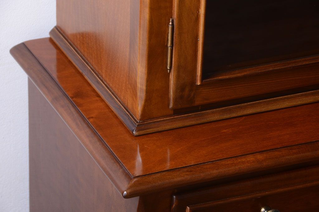 中古　VAROSA VALENTI(バロッサ バレンティ)　ライト付き特大キャビネット(カップボード)