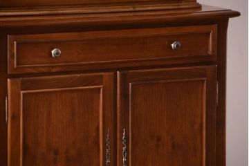 中古　VAROSA VALENTI(バロッサ バレンティ)　ライト付き特大キャビネット(カップボード)